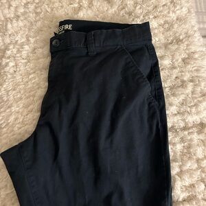 Crossfire Straight Fit 98% Cotton Men Pants Navy Size 36x30